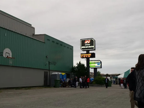 Nicol Auto Arena in La Sarre, Quebec img one