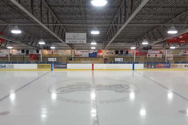 Aréna André-Lacroix in Levis, Quebec two