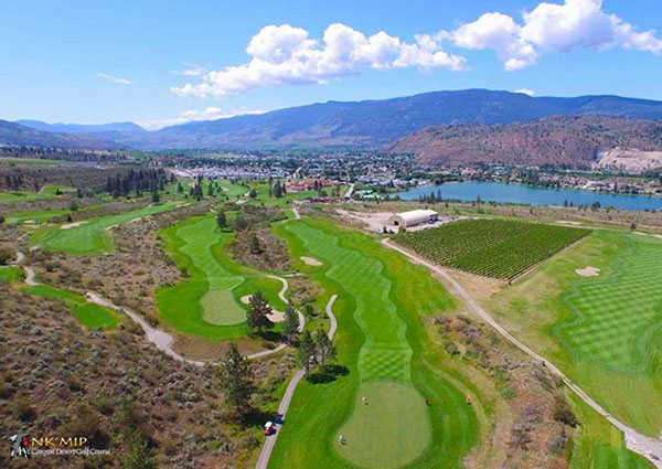 Nk'Mip Canyon Desert Golf Course in Oliver, British Columbia